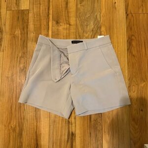 NWT Banana Republic Women's Gray pink trouser Shorts